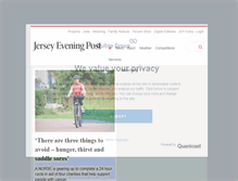 Tablet Screenshot of jerseyeveningpost.com